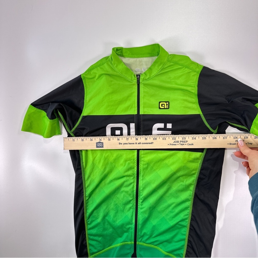 Alé Men’s Race Fit Bike Jersey Neon Green Black M - Picture 7 of 7